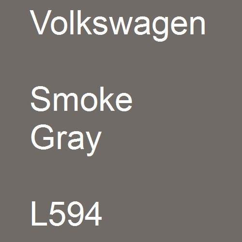 Volkswagen, Smoke Gray, L594.